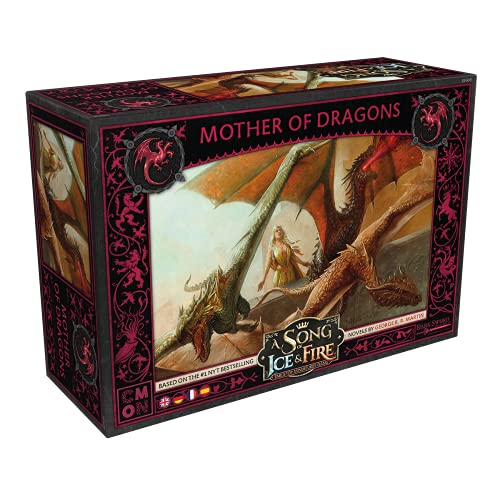 CMON Asmodee A Song of Ice & Fire – Madre del dragón, expansión de Tablet, alemán (CMND0144)