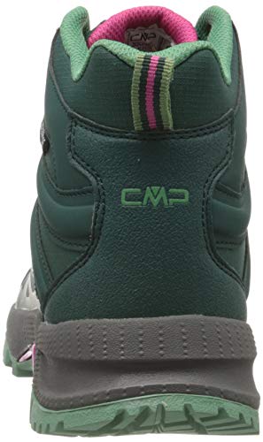 CMP – F.lli Campagnolo Gemini Mid Wmn Trekking Shoe WP, Botas de Senderismo Mujer, Verde Petrol E905, 36 EU