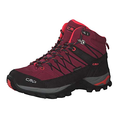 CMP Mujer Trekking Schuhe Rigel MID 3Q12946 Magenta-Antracite 37 EU