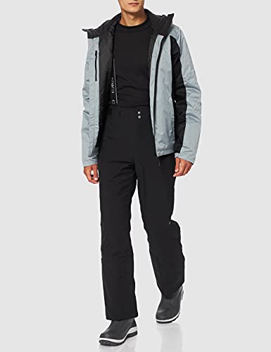 CMP Pantalones de esquí para Hombre, Color Negro, Talla 52