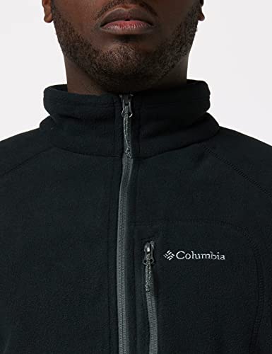 Columbia Fast Trek II Full Zip Fleece, Forro polar con cremallera Hombre, Negro (BLACK), S