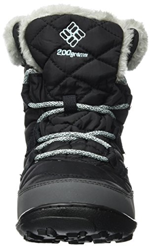 Columbia Minx Shorty Omni-Heat Waterproof Snow Boots' Botas de nieve para Niñas, Negro (Black, Spray), 36 EU