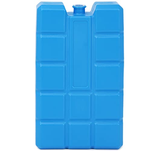 com-four® 3X Paquetes de Hielo Big Pack en Azul - Elementos de Refrigeración para Nevera y Caja Fría - Baterías de Refrigeración para el Hogar y el Ocio