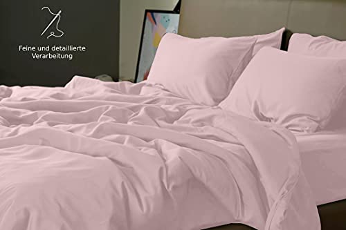 Comfy Wings Juego de 2 fundas de almohada de algodón de 50 x 50 cm, 100 % jersey de algodón para dormir de lado, ropa de cama, almohada de punto supersuave, funda de cojín, color morado claro