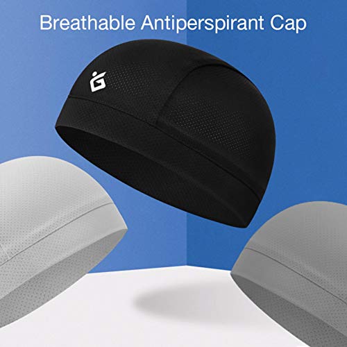Cooling Running Hat - Skull Cap Headwear - Skull Cap Forro De Casco Para Mujeres Y Hombres Unisex Tamaño Elástico Universal