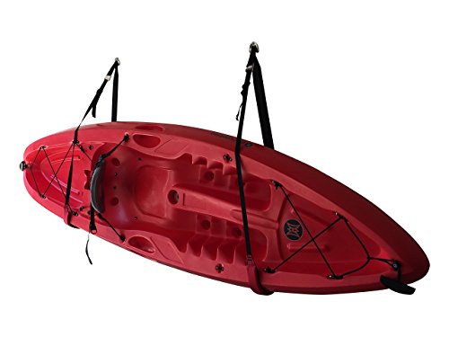 COR Surf Kayak Storage Eslinga Acolchada para Kayak | Soporte de Kayak SUP Canoa | Estante para Kayak Portador de Canoa Soporte de Pared de Almacenamiento de Paletas