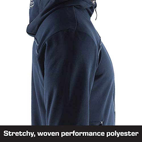 Craft Men Sportswear Leisure - Capucha con cremallera completa, color azul marino, tamaño mediano