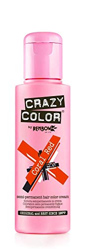 Crazy Color Color de Cabello - Coral Red 57 by CRAZY COLOR
