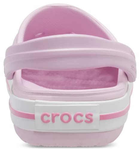 Crocs Crocband Clog Kids Unisex Niños Zuecos, Rosa (Pink Balerina), 20/21 EU