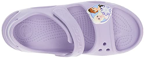 Crocs Fun Lab Disney Frozen II Sandal Unisex Niños Sandali, Morado (Lavender), 34/35 EU
