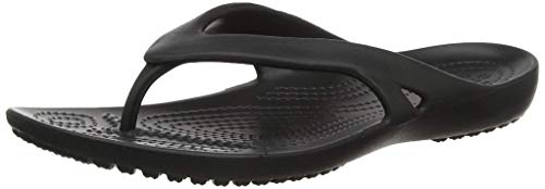 Crocs Kadee II Flip Mujer Sandali, Negro (Black), 37/38 EU