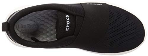 Crocs Literide Modform Slip On M, Zapatillas Tiempo Libre y Sportwear Hombre, Multicolor Black White, 42 EU