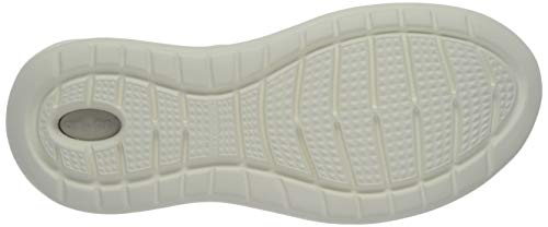 Crocs Literide Pacer K Unisex Niños Sneaker, Rosa (Electric Pink/White), 27/28 EU