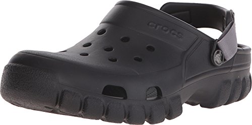 Crocs Offroad Sport - Zuecos de sintético para hombre, Nero (Black/Graphite), 38-39