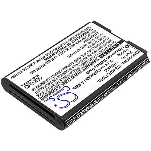 CS-HUC730SL Baterías 1300mAh Compatible con [Huawei] C2822, C2823, C2827, C2930, C6100, C7189, C7260, C7300, TD30, para [ESIA] Online, Starlight sustituye HB62L, para HB6A2L