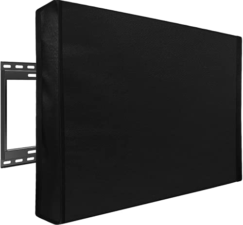 Cubierta de TV para exteriores resistente a la intemperie con cubierta inferior para TV de 30 a 32 pulgadas, protectores de pantalla de TV a prueba de agua pantalla plana al aire libre