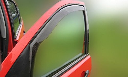 déflecteurs compatible para Peugeot 207 SW, G + D 2007-2012, parte delantera y trasera, 4 pcs, 5-portes