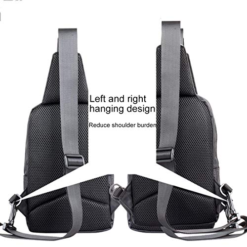 DFV mobile - Backpack Waist Shoulder Bag Nylon for Evolve GX730 Phantom - Black