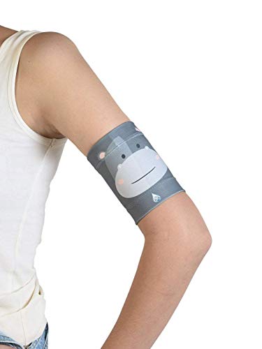 Dia-Band para niños - Brazalete protector para el sensor de glucosa Freestyle Libre, Medtronic, Dexcom o Omnipod - Banda para diabéticos reutilizable