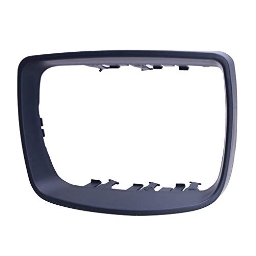 DIAMOEN Lado Derecho plástico Espejo retrovisor de Coche Cubierta de Marco de Recambio para X5 E53 00-06