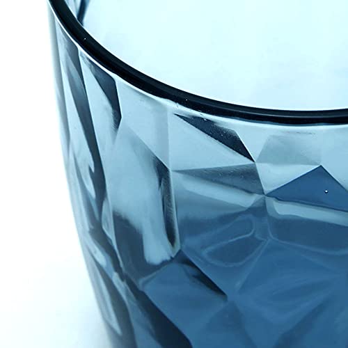 Diamond Blue - Vaso para Whisky, 39 cl, Pack con 6 vasos