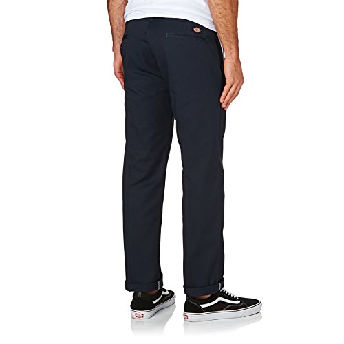 Dickies Slim Fit Straight - Pantalones para hombre, Azul (Dark Navy DN), W30/L32