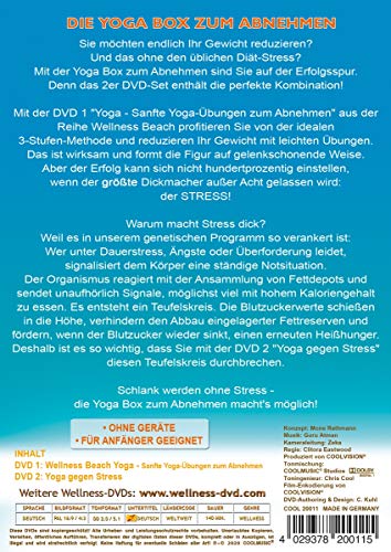 Die Yoga Box zum Abnehmen - Schlank werden ohne Stress [Alemania] [DVD]