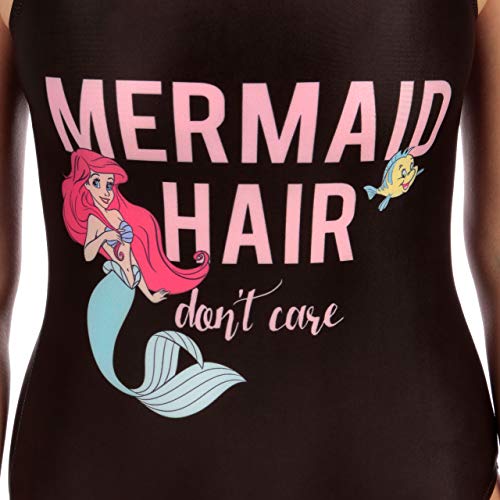 Disney Bañador para Mujer The Little Mermaid La Sirenita Negro XX-Large