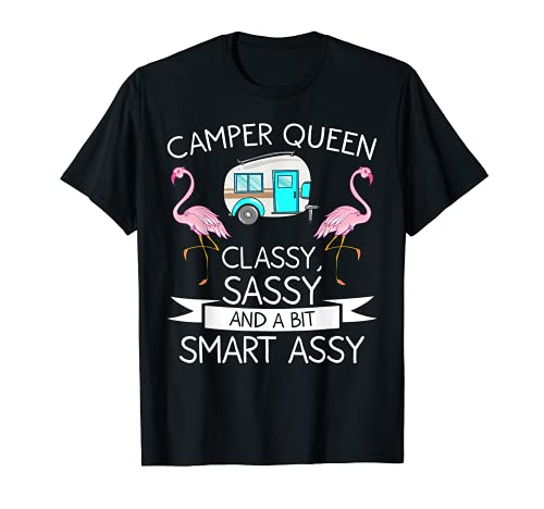 Divertido regalo para las mujeres y amantes del campamento de caravana Camiseta