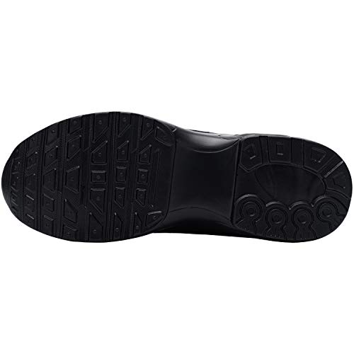 DKMILYAIR Zapatillas Seguridad Hombre Ligeras Respirable Punta de Acero Calzado de Seguridad Deportivo Colchón de Aire Zapatos de Seguridad Trabajo (Negro No Impermeable,44 EU)