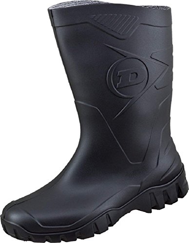 Dunlop Protective Footwear, Botas de Goma de Trabajo Hombre, Negro, talla 38