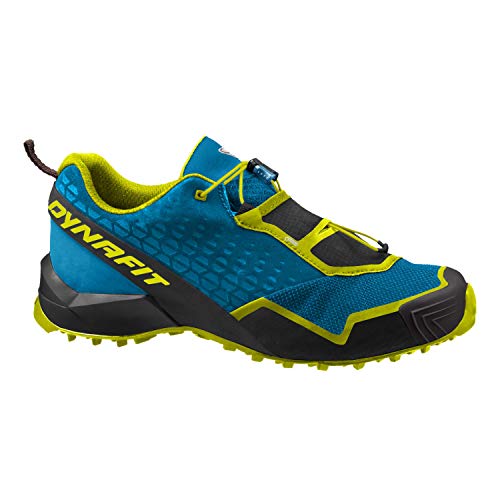 Dynafit Speed MTN GTX, Zapatillas de montaña Hombre, Black/Mykonos Blue, 44.5 EU
