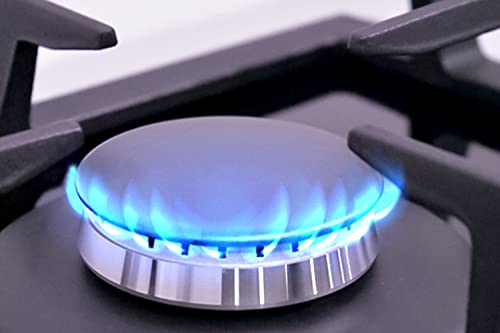 EAS ELECTRIC SMART TECHNOLOGY | EFG660W | Cocina de gas Blanca | Color Blanco | 60 cm | Gas butano y gas natural | Autoencendido | Horno de 63 litros | Tapa de cristal y aluminio | 4 fuegos