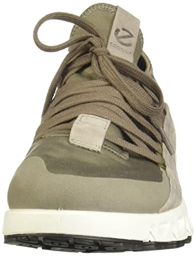 ECCO - Men's Multi-Vent Luxe Gore-TEX Surround Athletic Sneaker, Warm Grey/Warm Grey, 8-8.5 Medium US
