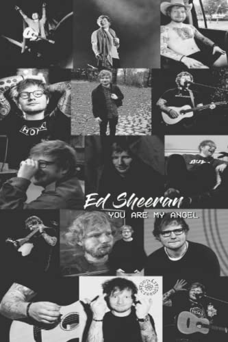Ed Sheeran Notebook: Blank Lined Ruled Notebook with 6x9 120 Pages, Ed Sheeran Quote Journal, Gift for best Friend.