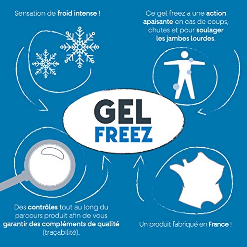 EffiLAB | Gel freez | 50 ML | Gel frio sport de silicio orgánico, mentol y aceites esenciales | Crema defatigante fría para golpes