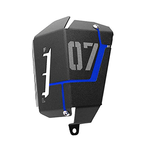 Entweg MT07 FZ07 Cubierta Protectora del Tanque de recuperación de refrigerante para Yamaha MT-07 FZ-07 2014-2019