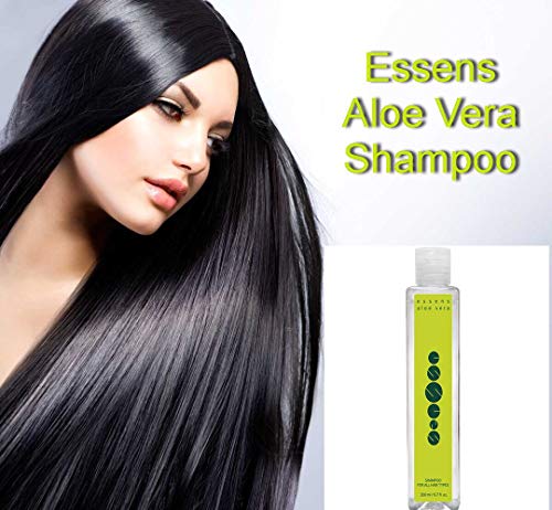 Essens Aloe Vera Champú para todos los tipos de cabello, 200 ml