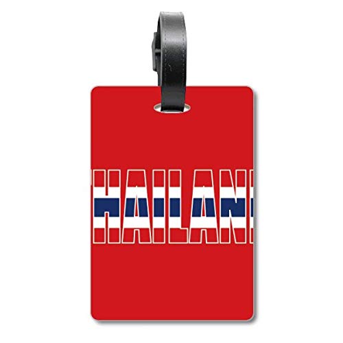 Etiqueta de identificación de la Bandera de Tailandia para Maleta de Crucero