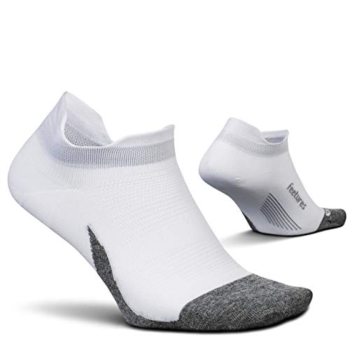 Feetures E551584 Calcetines, Blanco, XL Unisex Adulto