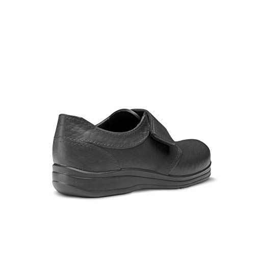 Feliz Caminar - Zapato Sanitario Flotantes Velcro Negro, 40