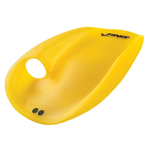 FINIS Agility - Paleta flotante para natación, Unisex Adulto, amarillo, Small