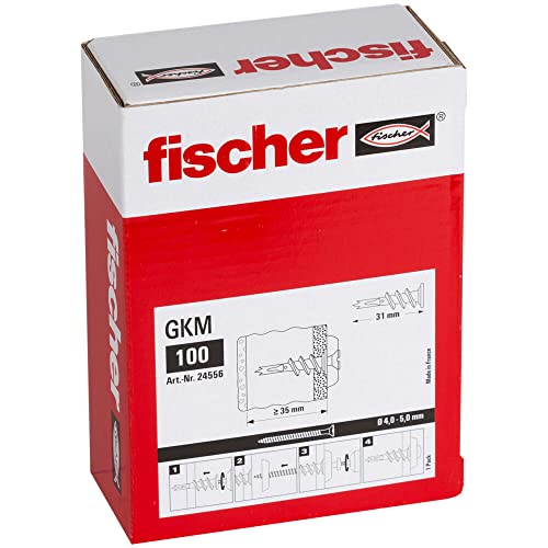 fischer 024556 - Taco autoperforante GKM (Envase de 100 ud.)