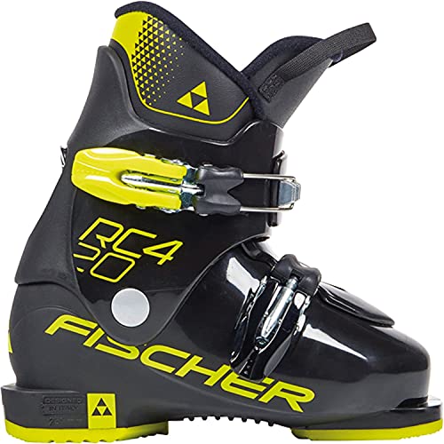 Fischer Sports RC4 20 Jr. Thermoshape Botas de esquí, Unisex niños, Negro, 21.5