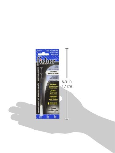 Fisher Space Pen - 3 Pressurized Cartridges Blue Ink Fine Point #SPR1F