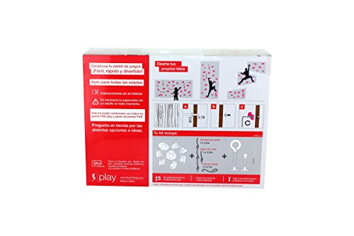 Fixe Play Kit para Escalada, Niños, Multicolor, Talla Única