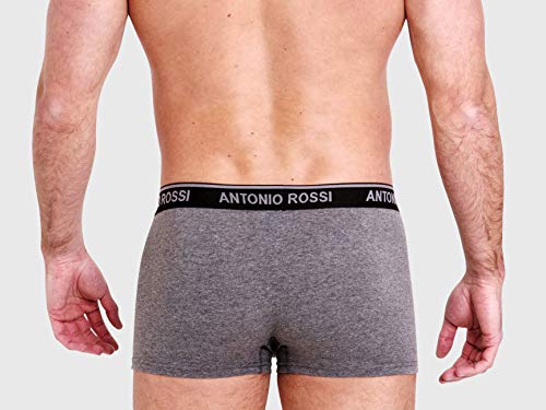 FM London Antonio Rossi Fitted Boxer para Hombre, Mulitcolor, XL, Pack of 12