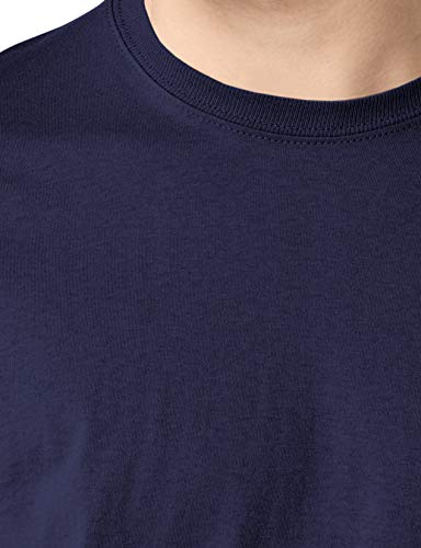 Fruit of the Loom Mens Original 5 Pack T-Shirt Camiseta, Azul (Navy), Medium (Pack de 5) para Hombre