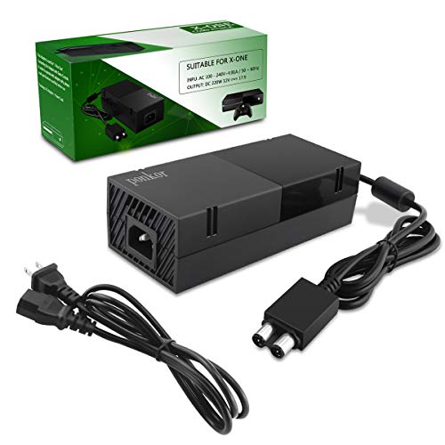 Fuente de alimentación de Xbox One, [VIETEST Version] Cargador de reemplazo del Cable de alimentación del Adaptador de CA para Microsoft Xbox 1