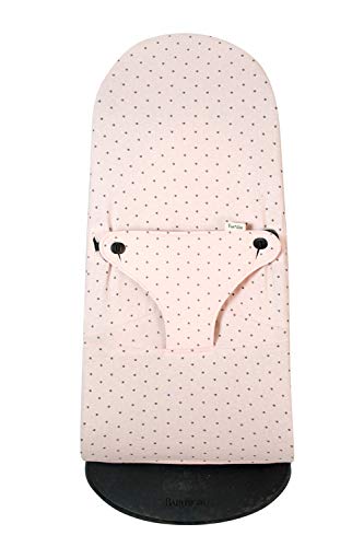 Fundas BCN® - Funda completa para Hamaca BabyBjörn ® Soft y Bliss - Apta para Todos los Modelos - Funda de hamaca bebés - Estampado Little Fun Peach